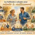 Les habitudes à adopter pour ralentir le vieillissement