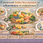 Comment éviter les carences en vitamines et minéraux