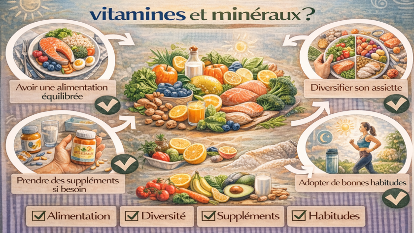 Comment éviter les carences en vitamines et minéraux