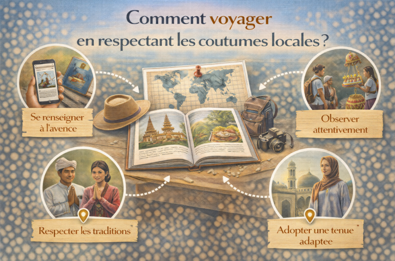 Comment voyager en respectant les coutumes locales ?