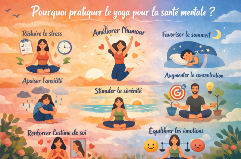 Pourquoi pratiquer le yoga pour la santé mentale ?
