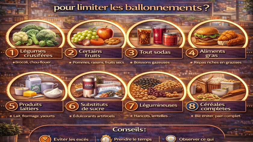 Quels aliments éviter pour limiter les ballonnements ?