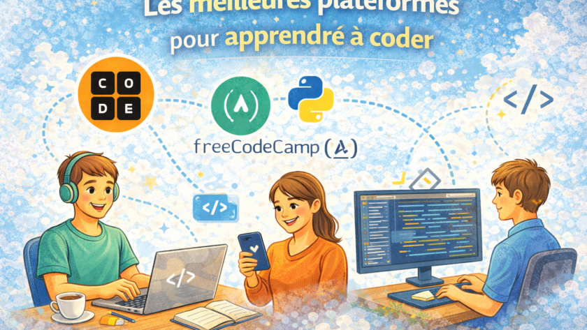 Les meilleures plateformes pour apprendre à coder