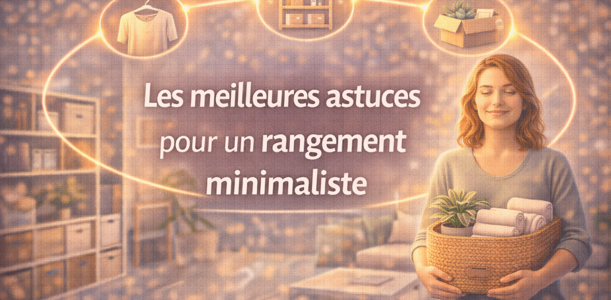 Les meilleures astuces pour un rangement minimaliste