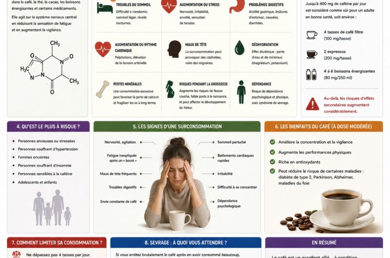 Boire trop de café : Ce qui vous attend pour votre santé