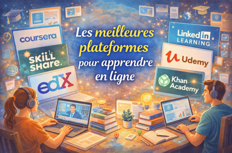 Les meilleures plateformes pour apprendre en ligne
