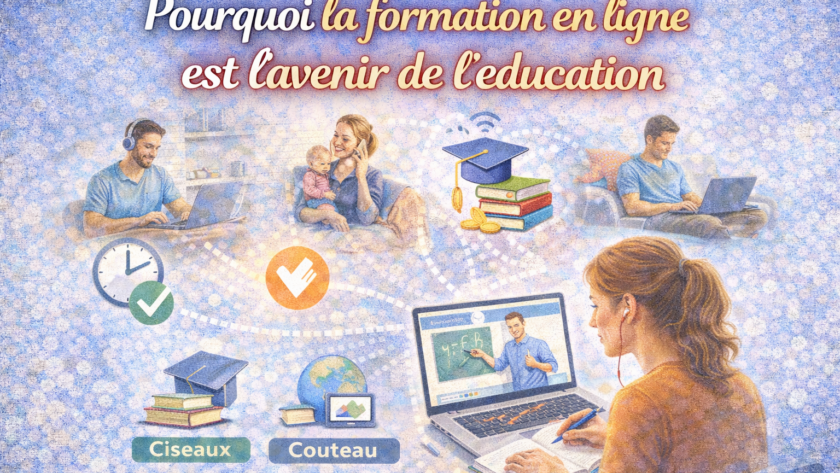 Pourquoi la formation en ligne est l’avenir de l’éducation