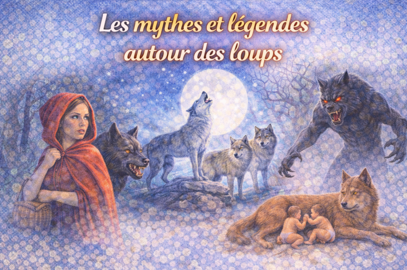 Les mythes et légendes autour des loups