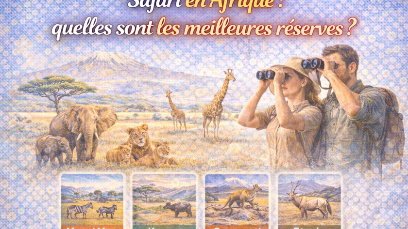 Safari en Afrique : quelles sont les meilleures réserves ?