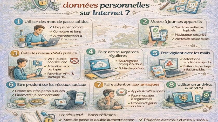 Comment sécuriser ses données personnelles sur Internet ?