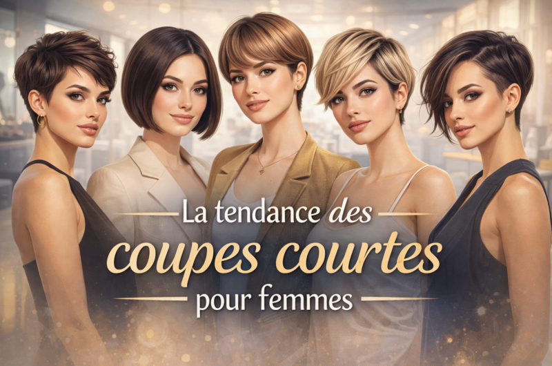 La tendance des coupes courtes pour femmes