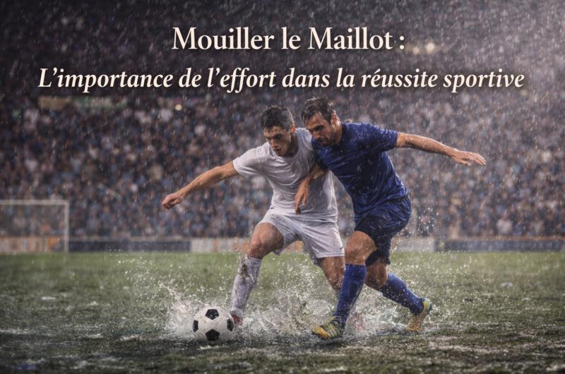Mouiller le Maillot : L’importance de l’effort dans la réussite sportive