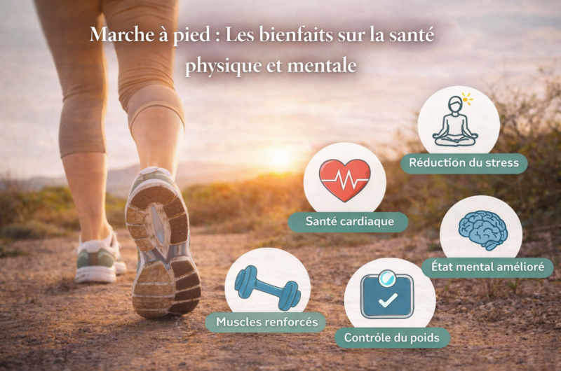 Marche à pied : Les bienfaits sur la santé physique et mentale