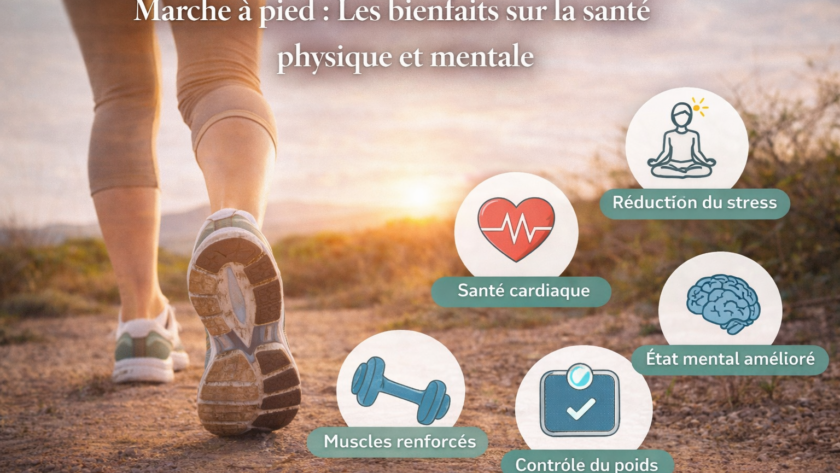 Marche à pied : Les bienfaits sur la santé physique et mentale