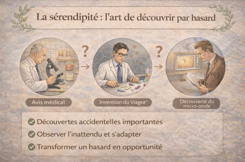 La sérendipité : l’art de découvrir par hasard