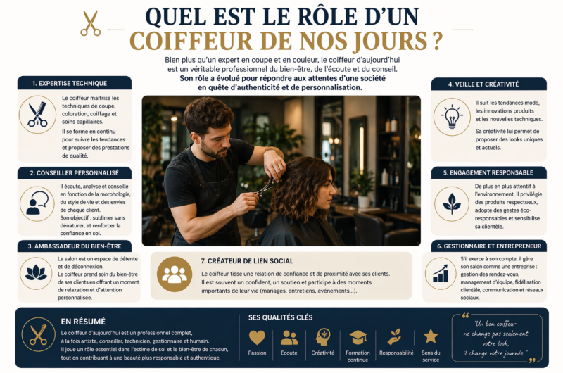 Quel est le rôle d’un coiffeur de nos jours ?