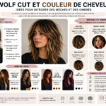 Wolf Cut et couleur de cheveux : idées pour intégrer des mèches et des ombrés