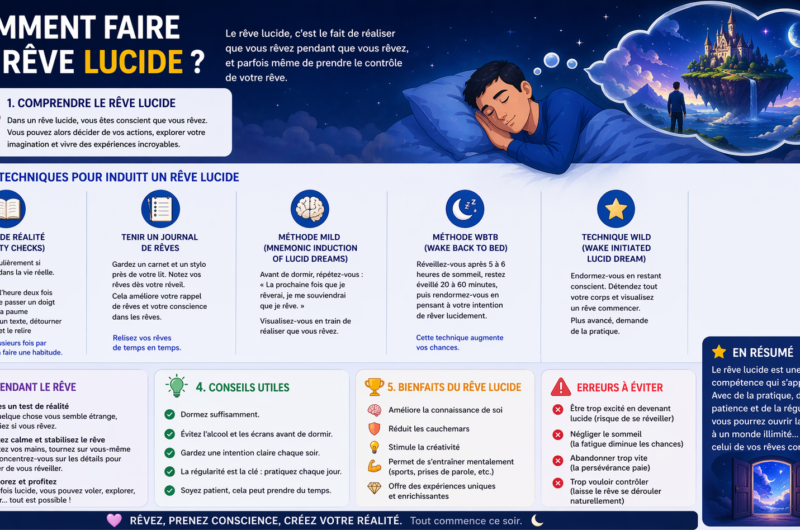 Comment faire un rêve lucide ?