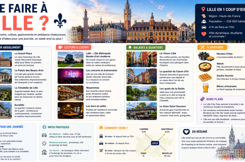 Que faire à Lille ?