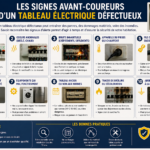 Les signes avant-coureurs d’un tableau électrique défectueux