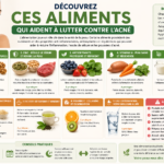 Découvrez ces aliments qui aident à lutter contre l’acné