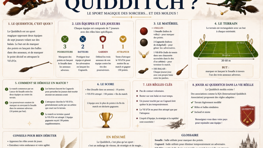 Comment jouer au quidditch ?