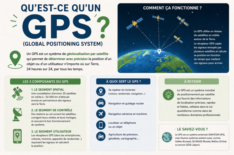 Qu’est-ce qu’un GPS ? Définition