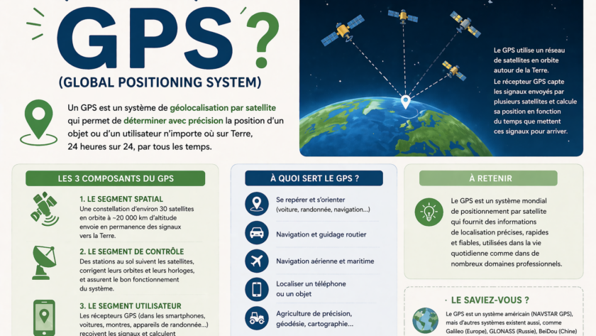 Qu’est-ce qu’un GPS ? Définition