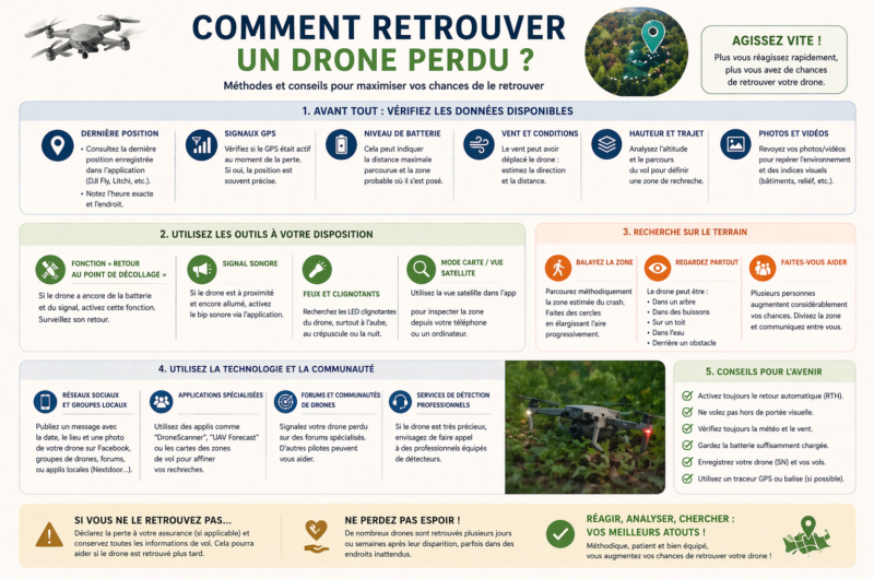 Comment retrouver un drone perdu ?