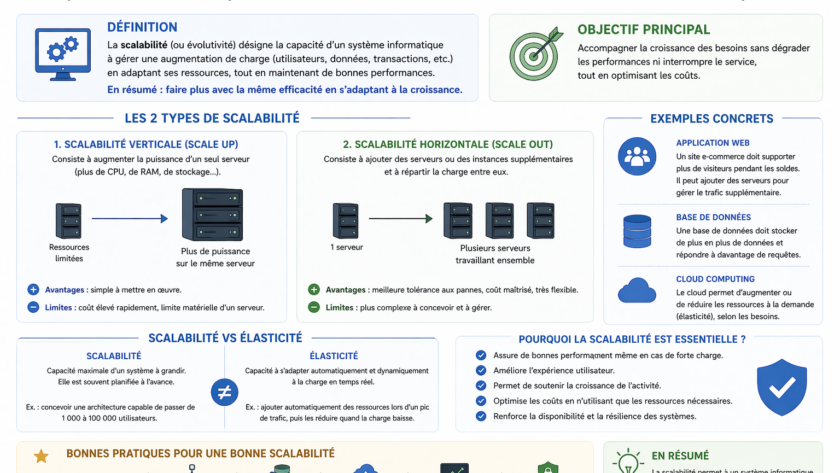 Qu’est-ce que la scalabilité en informatique ? Définition