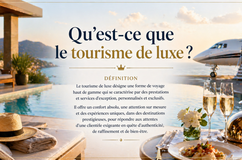 Qu’est-ce que le tourisme de luxe ? Définition