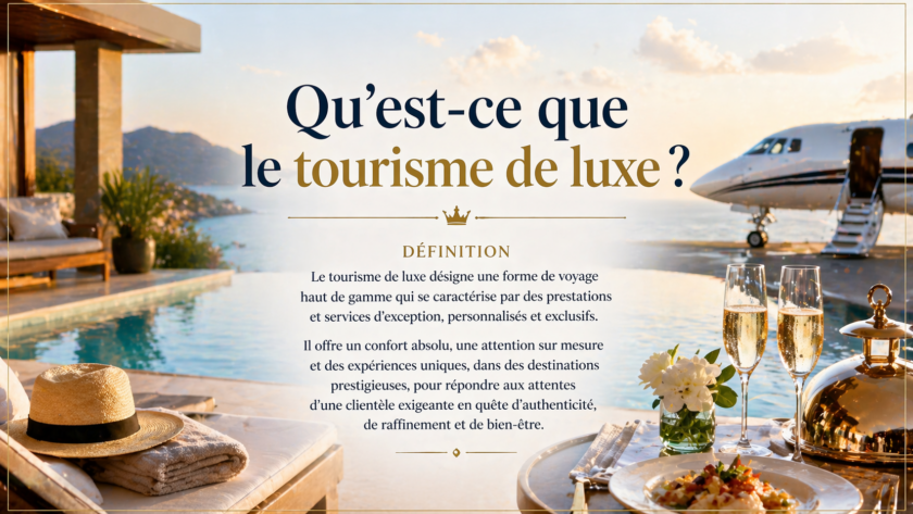 Qu’est-ce que le tourisme de luxe ? Définition