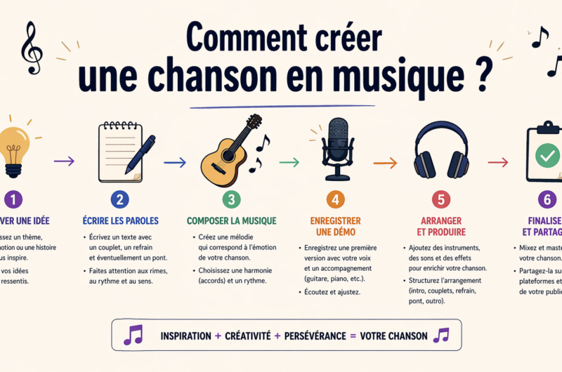Comment créer une chanson en musique ?