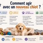 Comment agir avec un nouveau chiot ?