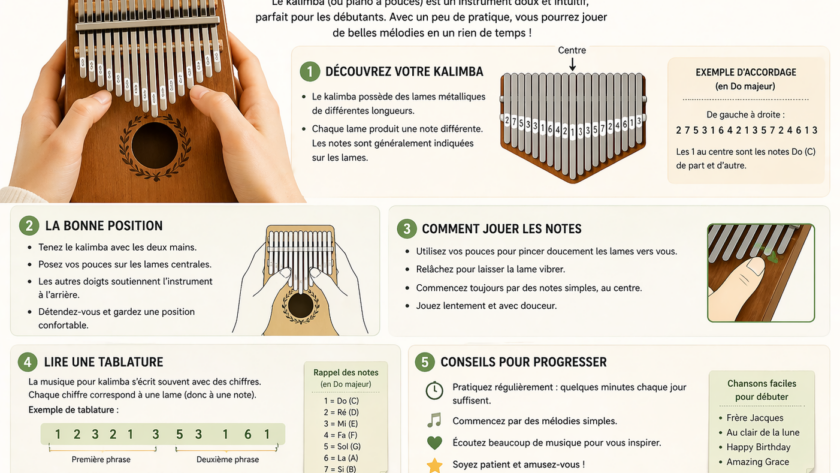 Comment jouer du Kalimba ? Explications