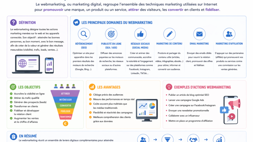En quoi consiste le Webmarketing ? Définition