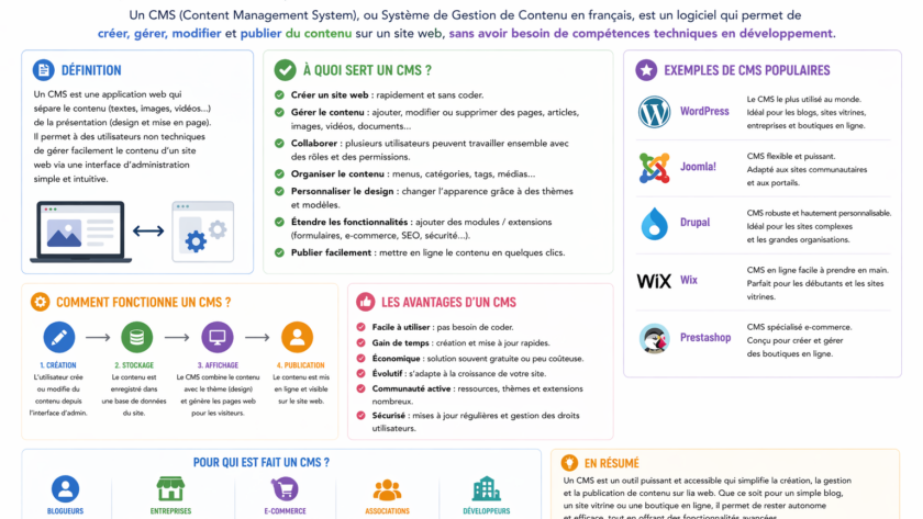 Qu’est-ce qu’un CMS ? (Système de Gestion de contenu)