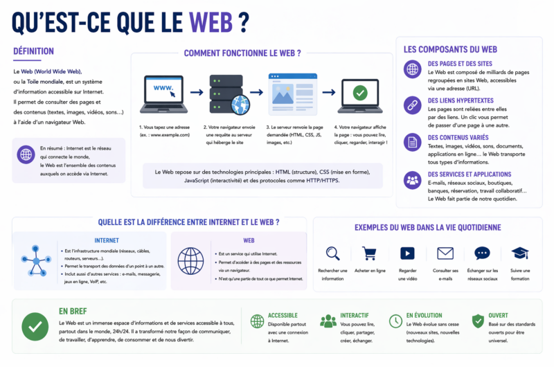 Qu’est-ce que le Web ? Définition