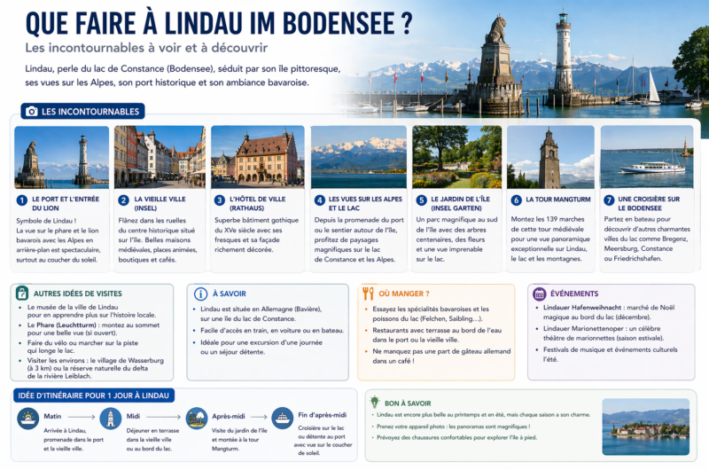Que faire à Lindau im Bodensee ? Quoi voir ?