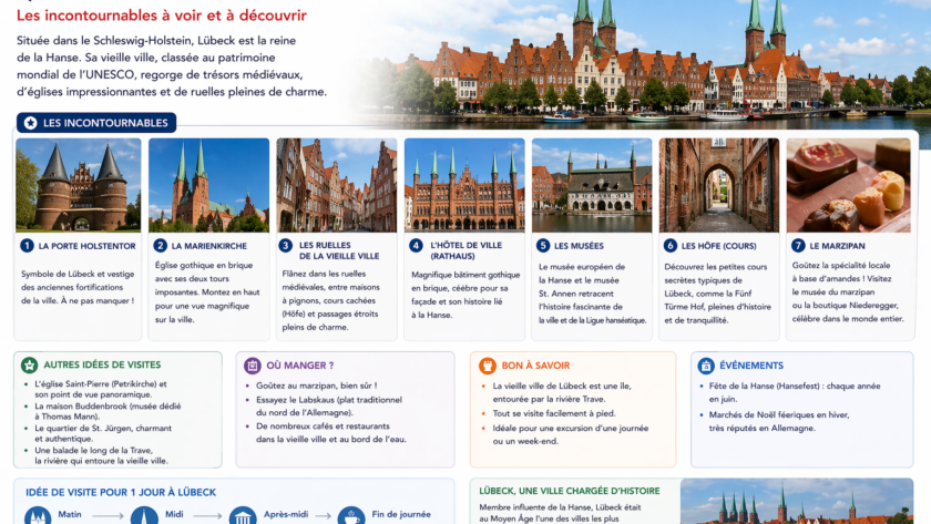 Que faire à Lübeck en Allemagne ? Quoi voir ?