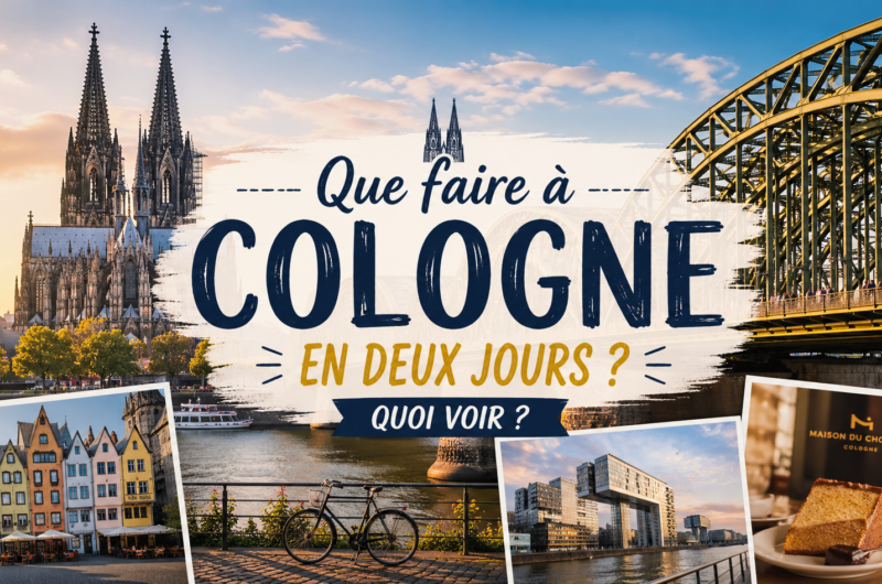 Que faire à Cologne en deux jours ? Quoi voir ?
