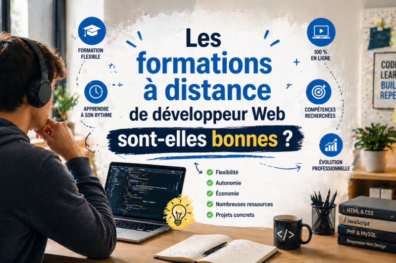 Les formations à distance de développeur Web sont-elles bonnes ?