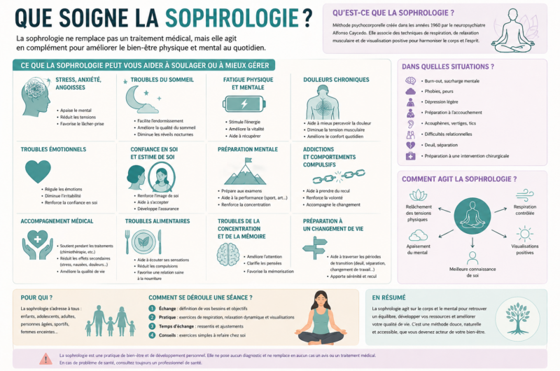 Que soigne la sophrologie ?