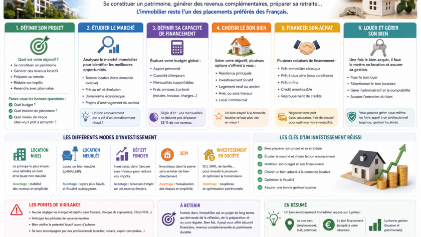 Comment investir dans l’immobilier ?