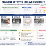Comment nettoyer un lave-vaisselle ? Astuces