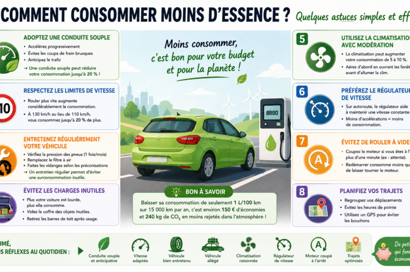 Comment consommer moins d’essence ? Quelques astuces