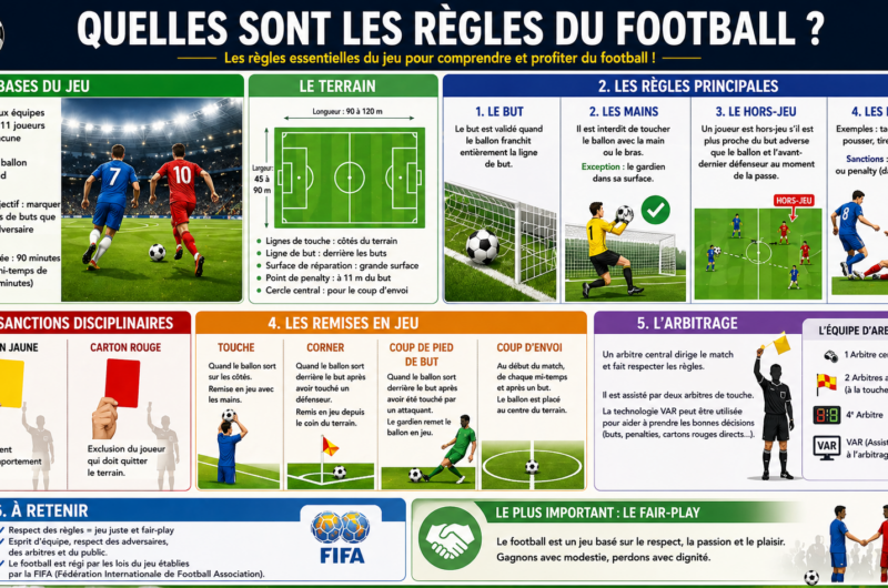 Quelles sont les règles du football ?