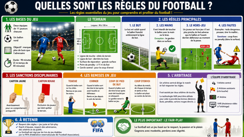 Quelles sont les règles du football ?