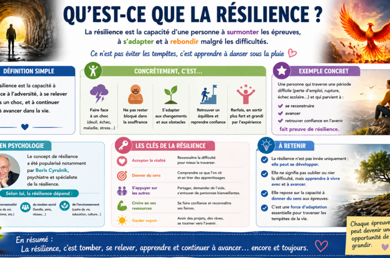 Qu’est-ce que la résilience ? Définition