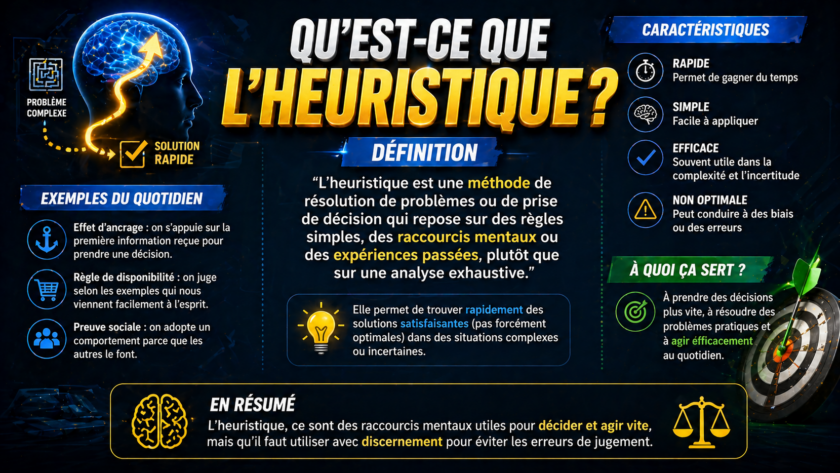 Qu’est-ce que l’heuristique ? Définition